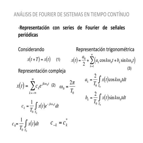 Series de Fourier