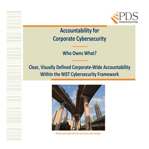 Accountability for Corporate Cybersecurity - Who Owns What?