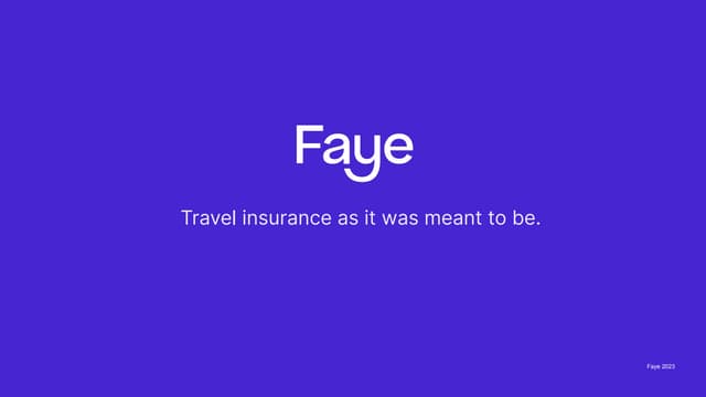 Pitch Deck Teardown: Faye's $10M Series A deck