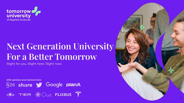Pitch Deck Teardown: Tomorrow University's $10M Series A deck