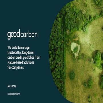Pitch Deck Teardown: Goodcarbon's $5.5m Seed deck