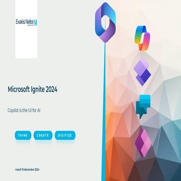 [WEBINAR] Back from Microsoft Ignite 2024 : Transformez votre entreprise avec...