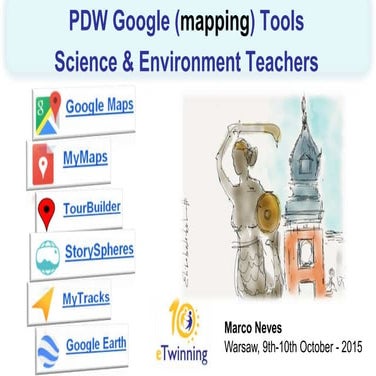 PDW eTwinning - Google Mapping Tools - Warsaw