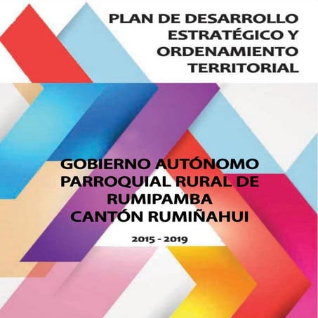 Pdyot Gad Parroquial Rural Rumipamba 2015 a 2019