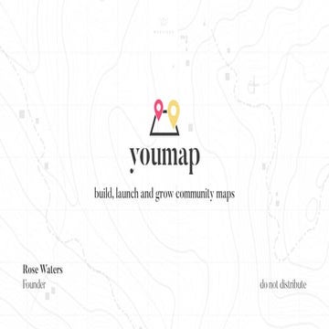 YouMap Pitch Deck