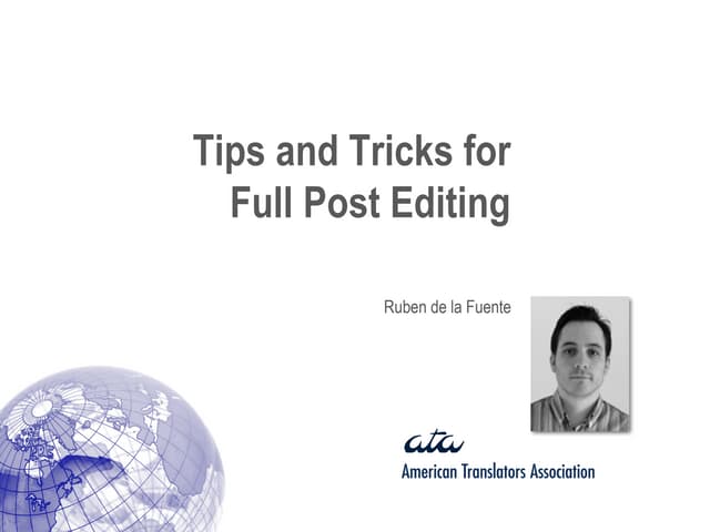 Tips and tricks for PE