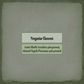 Nilai Waktu dari Uang