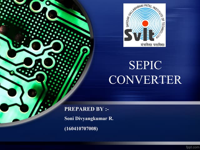 SEPIC CONVERTER