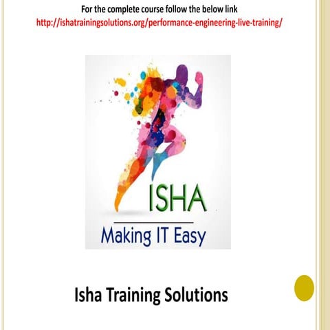 Performance Engineering