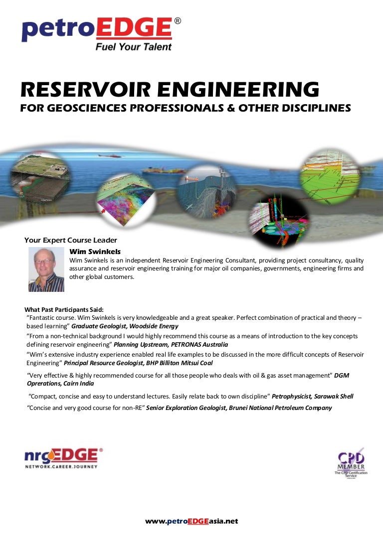 Reservoir Engineering for Geosciences Professionals and Other Discipl…