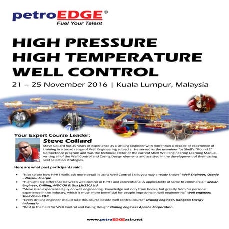 Pe986 HPHT Well Control | PDF