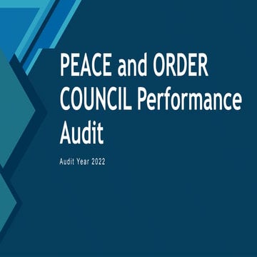 PEACE and ORDER COUNCIL Performance Audit.pptx