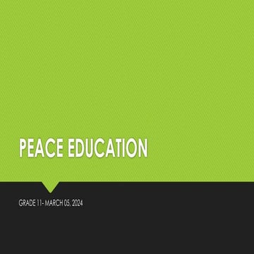 PEACE Ed grade 11- week5.pptx education in