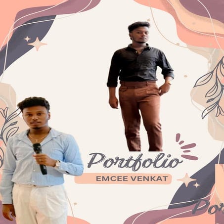 EMCEE/ANCHOR VENKAT ( Aim to add value to every stage I step on.)