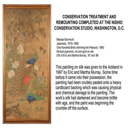 Ackland Art Museum - Japanese Painting Conservation I