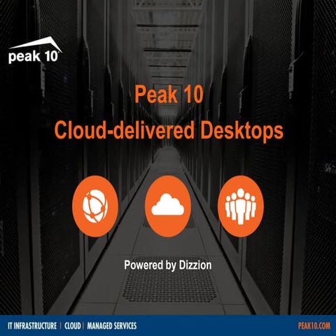 Peak 10 Cloud Delivered Desktop