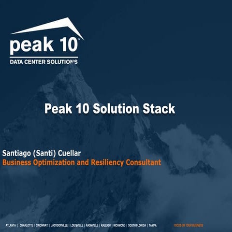 Peak10 Solution Stack