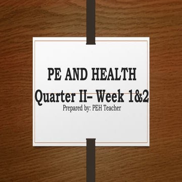PE AND HEALTH 12 Quarter II – FESTIVAL.pptx