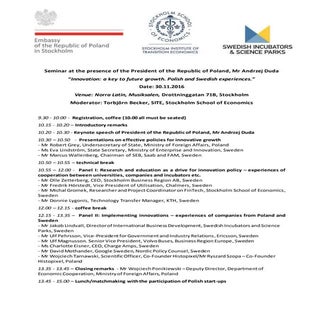 Innovation: a key to future growth....