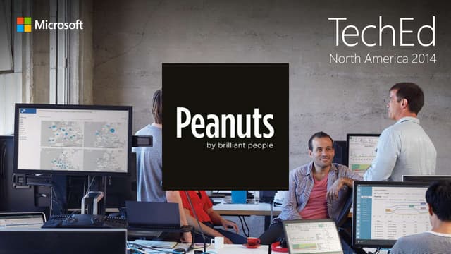 Peanuts TechEd North America 2014 Update