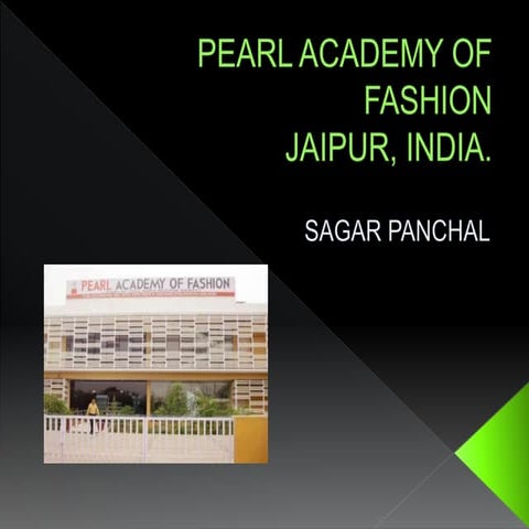 Pearl academy of fashion