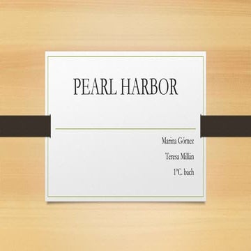 Pearl harbor 