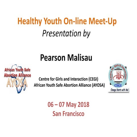 Healthy Youth On-line Meet-Up