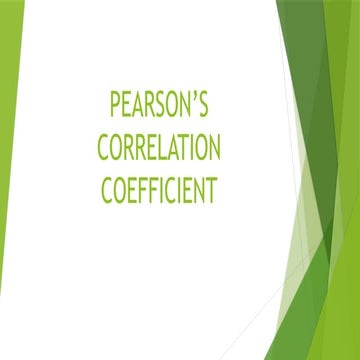 Pearsons correlqtion coefficientttttttttttttttt