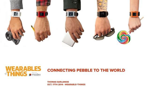 Connecting Pebble to the World