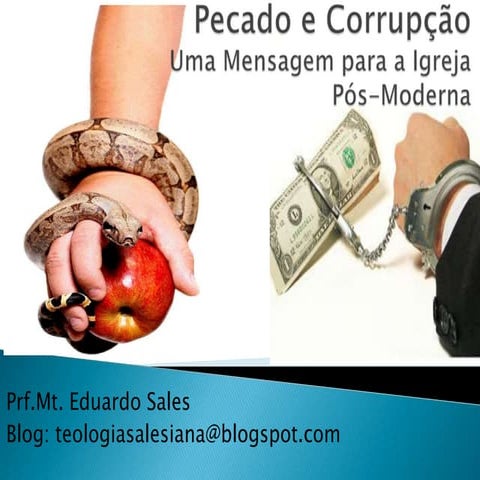 Pecado E CorrupçãO