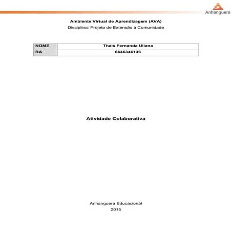 Pec aula 5_colaborativa_template extensão à comunidade