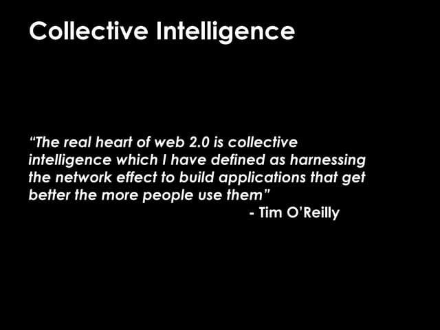 Pecha kucha - Collective Intelligence