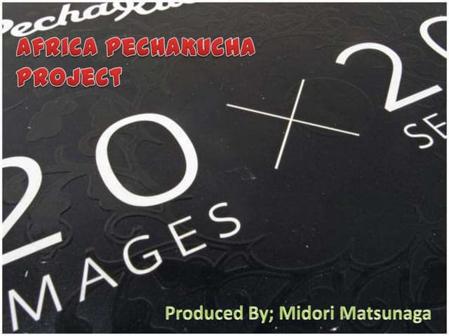 Midori's Pechakucha!!!