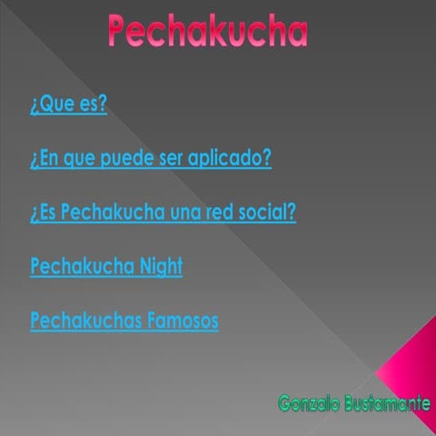 Pechakucha | PPSX