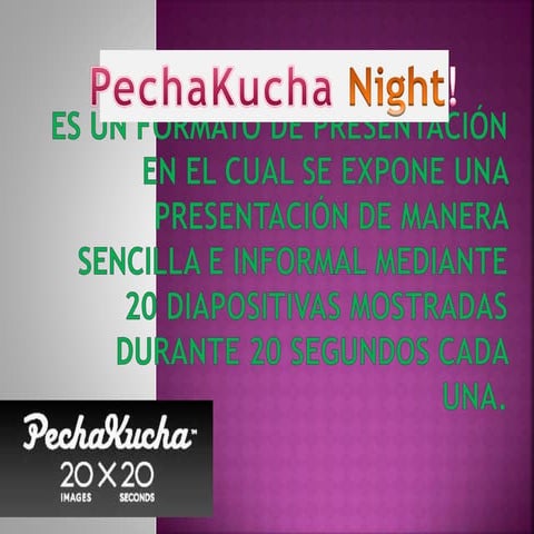 Pechakucha caro y mica | PPTX