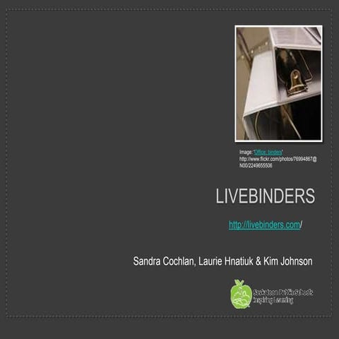 Pecha kucha live binders2