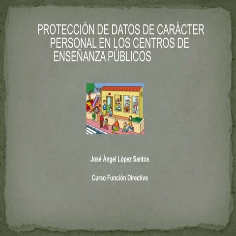 Pechakucha protección de datos