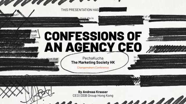 PechaKucha: Confessions of an Agency CEO