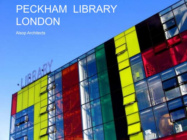 Peckham Library Case Study