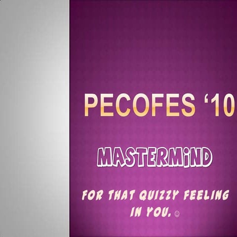 Pecofesfinals10 100219235149-phpapp01