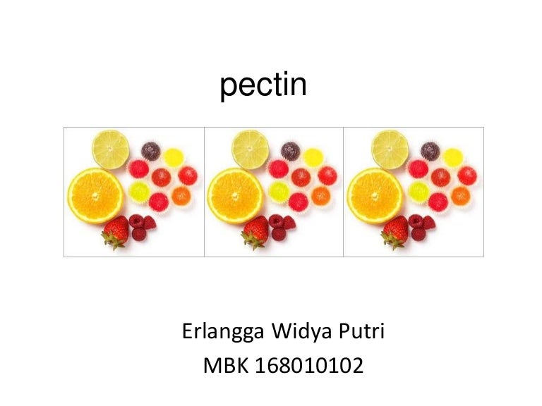 Pectin dietary fiber