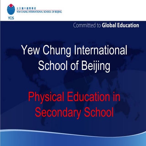 Yew Chung International School of Beijing - Physical Education (PE)