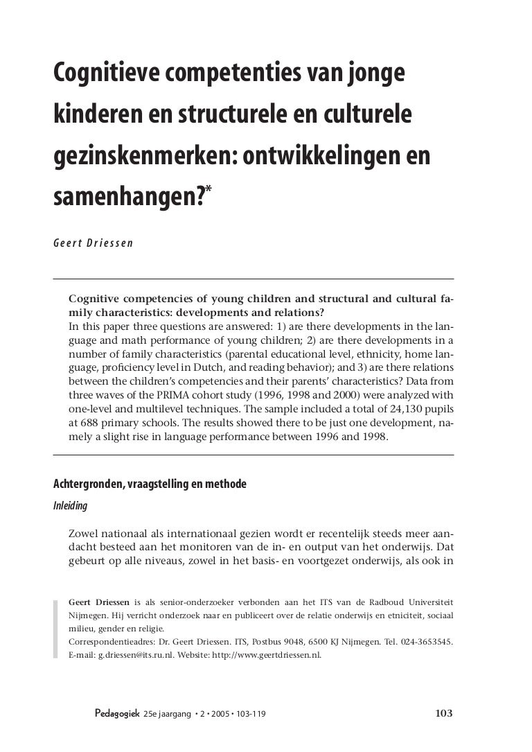 Voorbeeld essay pedagogiek 08 picture