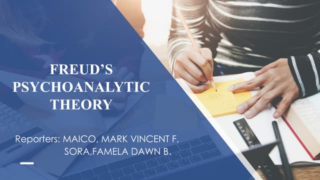 SIGMUND Freud's theory ped101-report.pptx