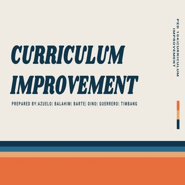 Ped 104 curriculum improvement final   (1)