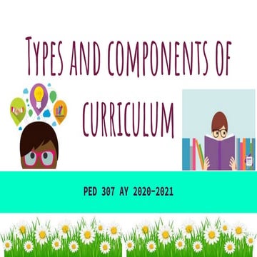 THEORIES OF CURRICULUM AND THEIR MAJOR STRUCTURE | PPTX