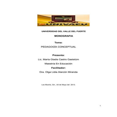 Pedagogia conceptual