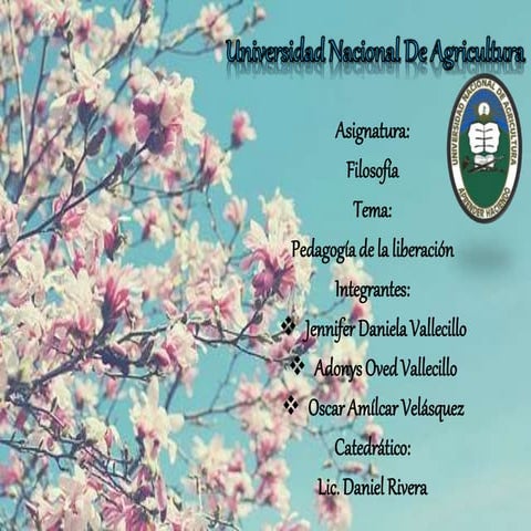 Pedagogia de la liberacion