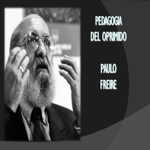 Pedagogia del oprimido