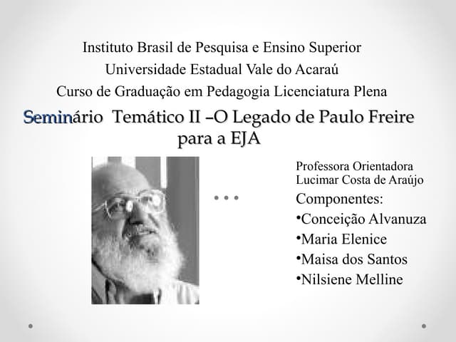 Pedagogia do oprimido